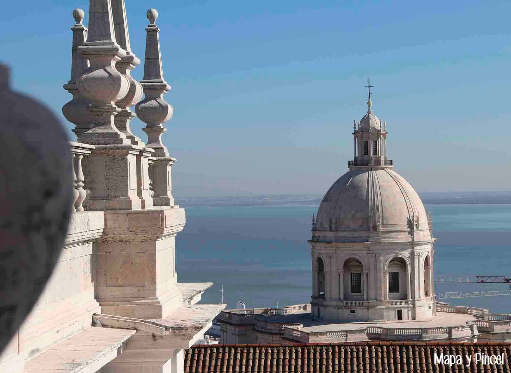 Mapa_y_Pincel_Lisboa_barrio_a _barrio _Alfama_Feria_da_Ladra