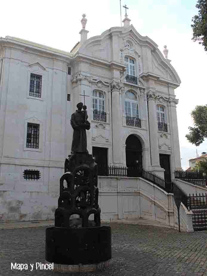 Mapa_y_Pincel_Lisboa_barrio_a _barrio _Alfama_Iglesia de San_Antonio