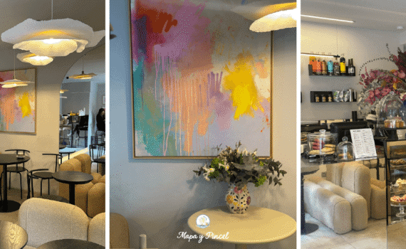 Interior y decoración del local The Coffee Stories