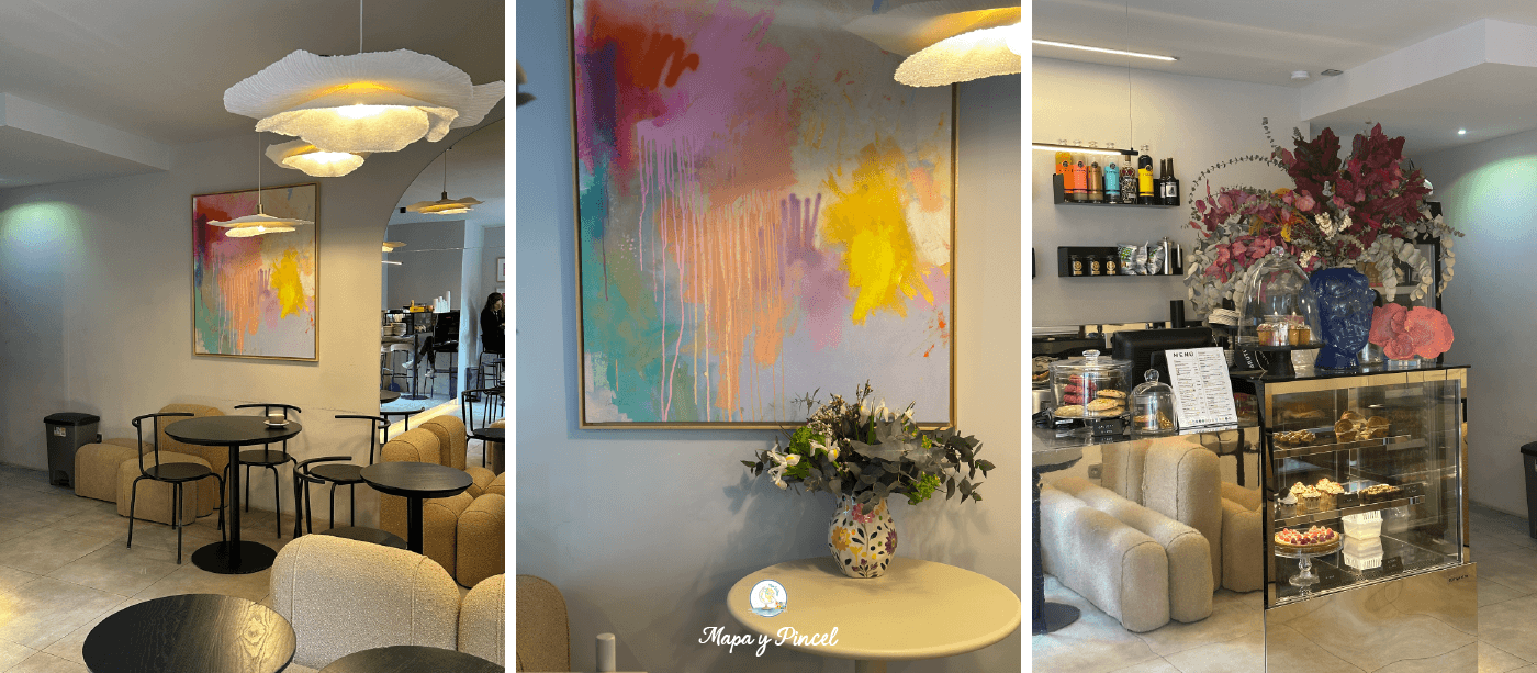 Interior y decoración del local The Coffee Stories