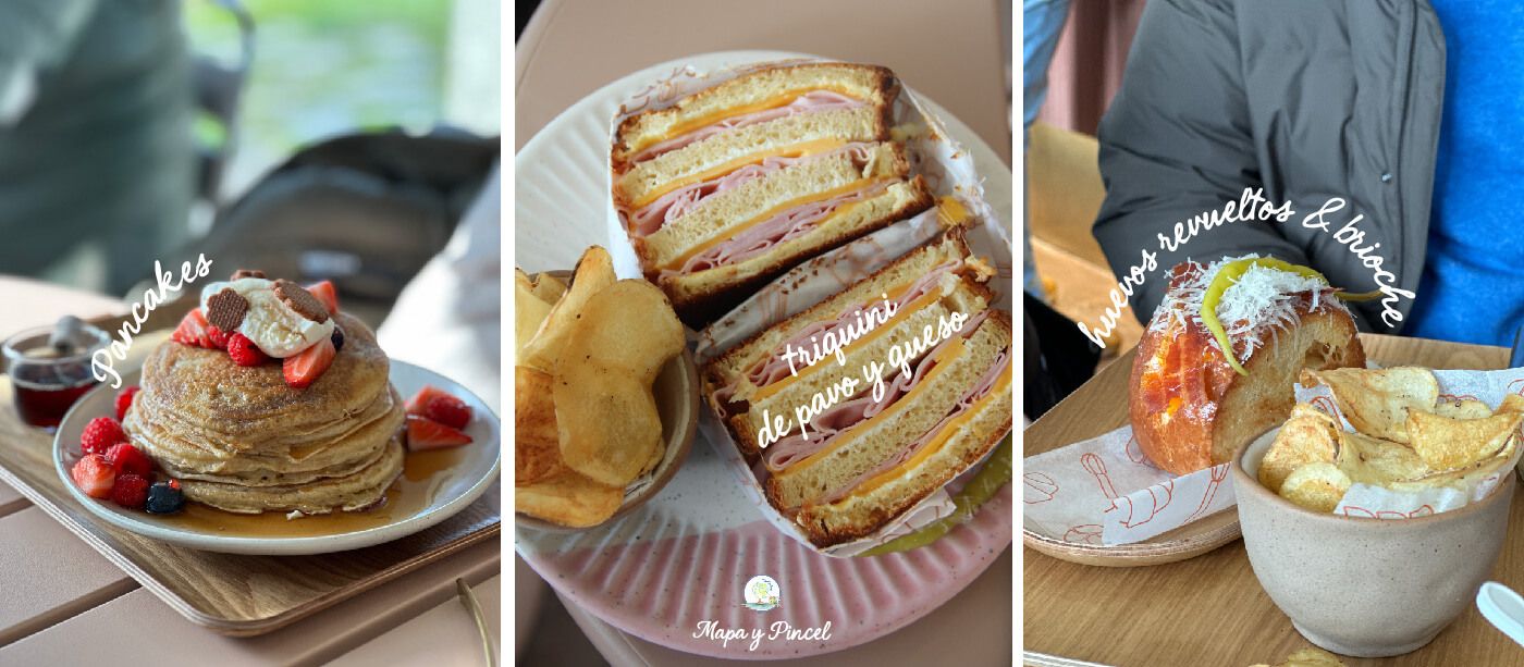 Desayuno dulce y salado tipo brunch en The Pantry by Eleonore