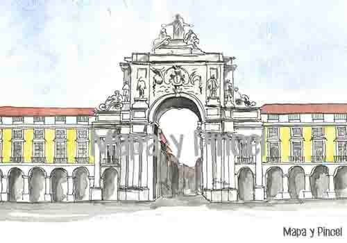 Mapa_y_Pincel_Destinos_Europa_Lisboa